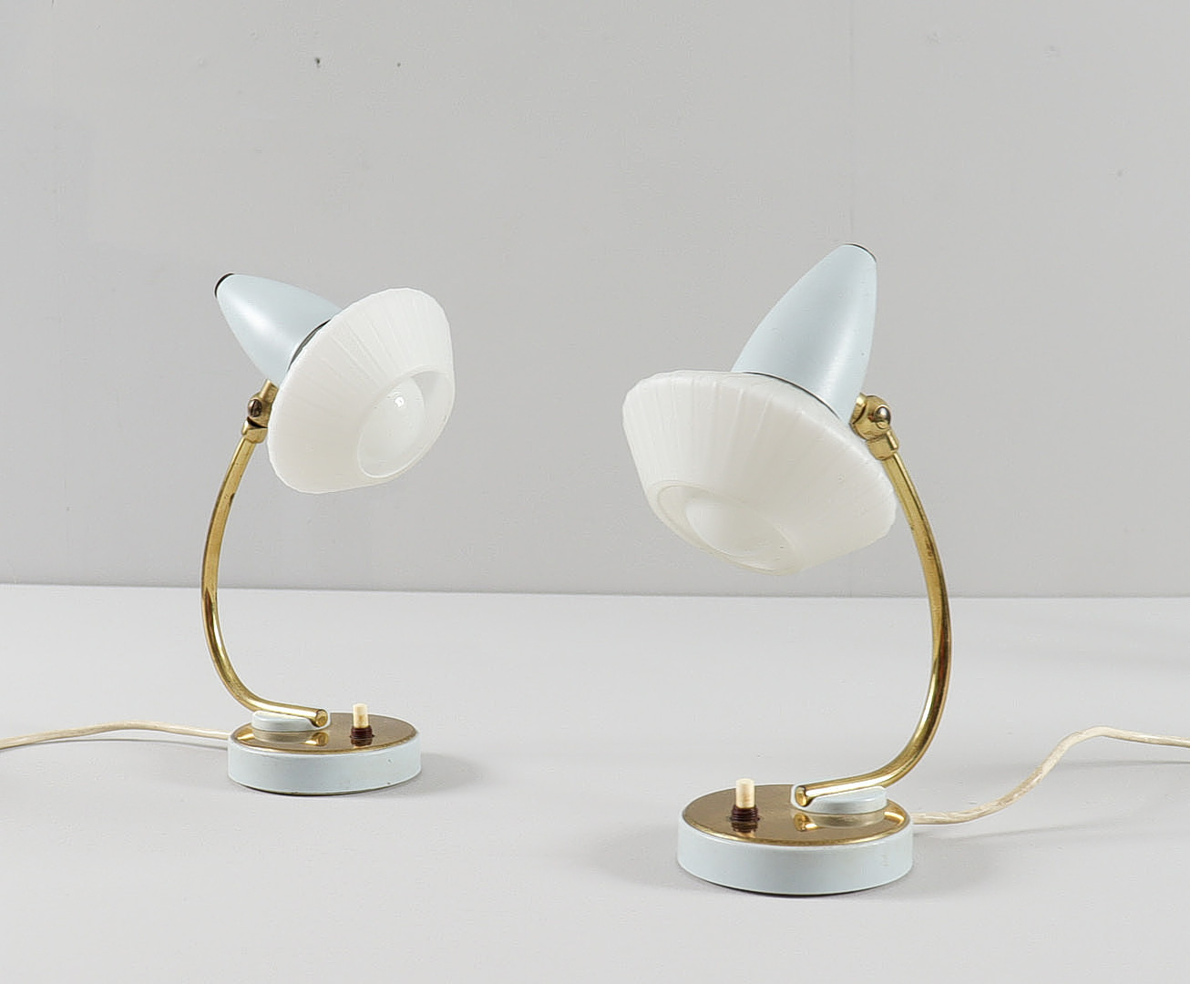 Mid Century Tischlampen/Tischleuchten, Frankreich, 1960er Jahre.