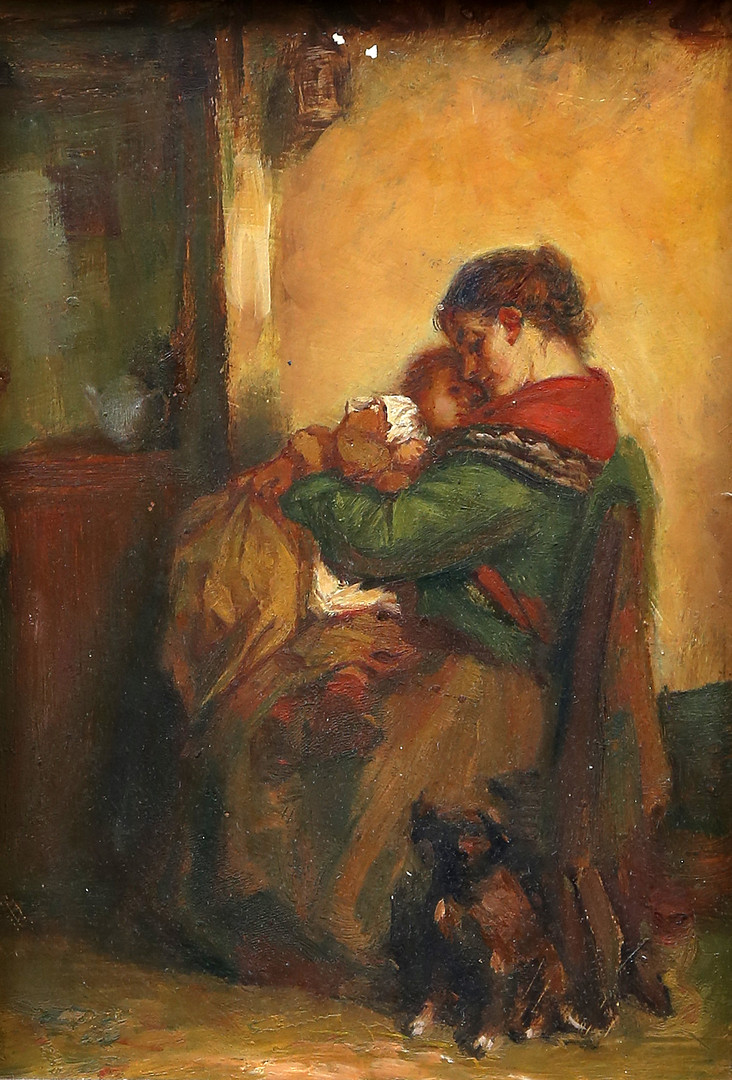 ENGLISH SCHOOL, EARLY 20TH CENTURY. Maternity.