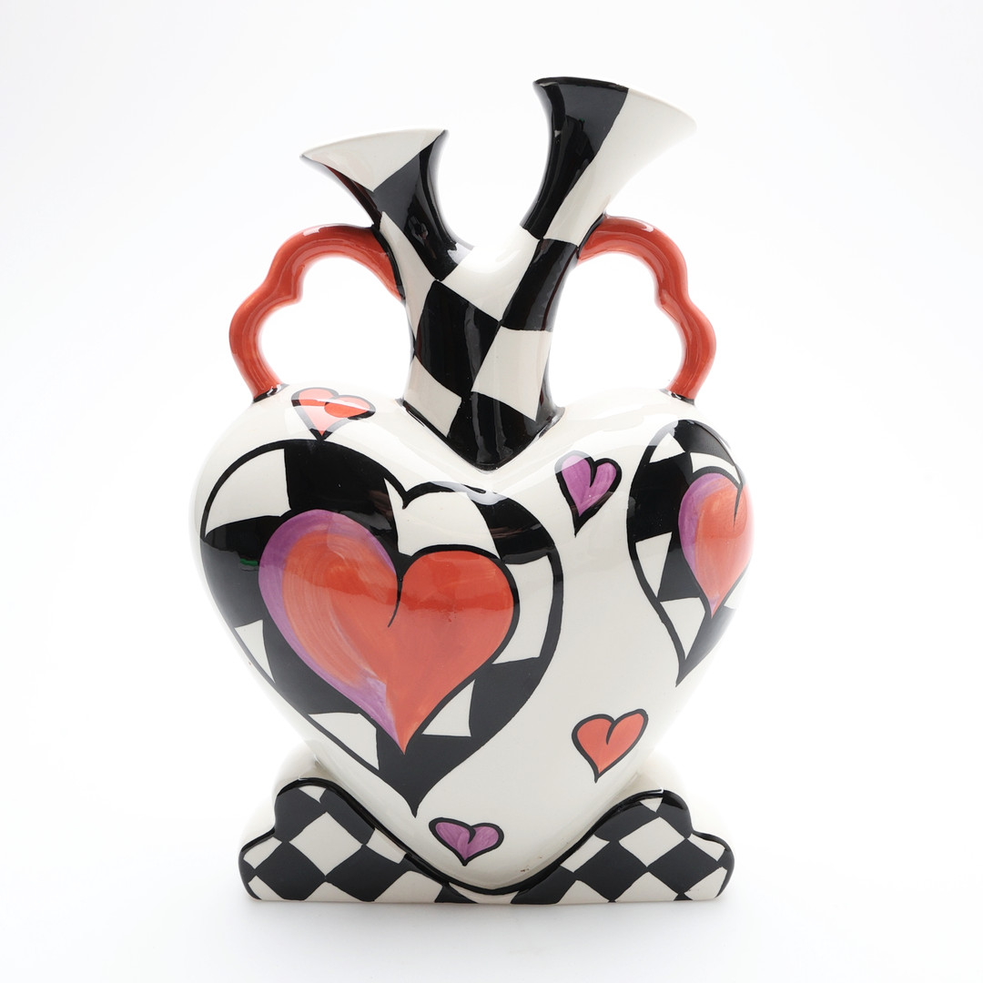 LORNA BAILEY FOR OLD ELLGREAVE POTTERY, BURSLEM, VASE.
