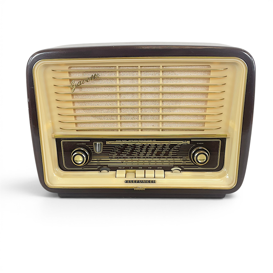 RADIO. "Gavotte 6", Telefunken, Tyskland, 1950/1960-tal.
