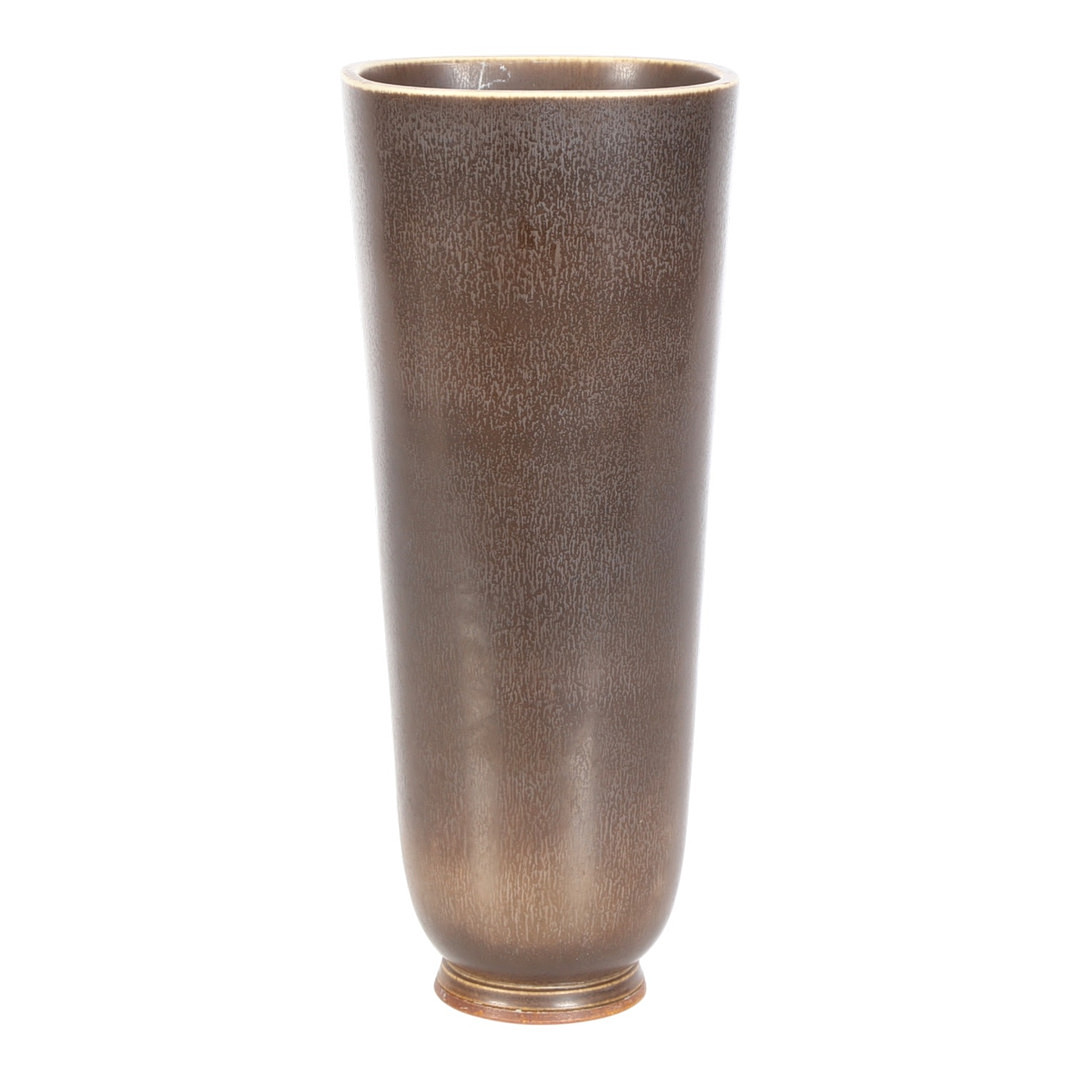 BERNDT FRIBERG (1899-1981). Gustavsberg Studio. Stor unika vase af stentøj.
