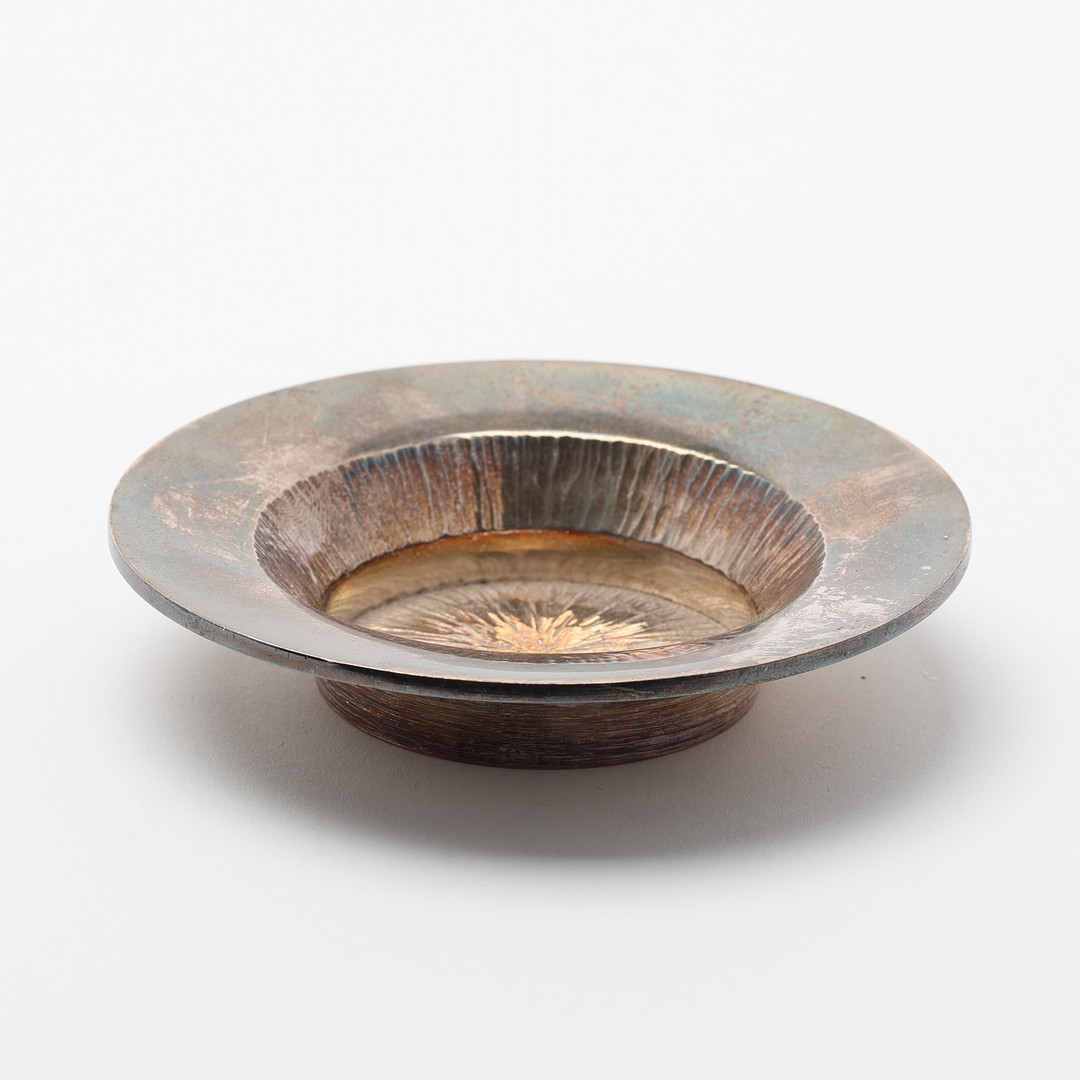 RAY URBAN. Skålfat/askfat, sterlingsilver, Stockholm 1975.