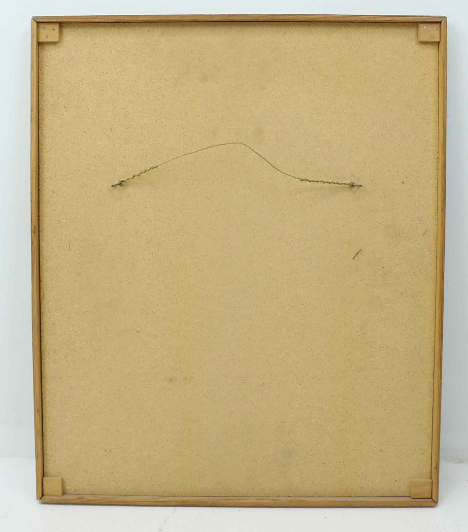 BISSE THOFELT (1939-2010). olja på duk, Figurkomposition, signerad, daterad 70.