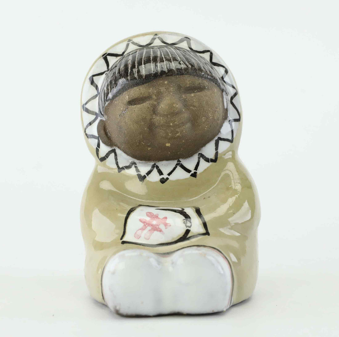 MARI SIMMULSON. Figurin, Eskimå, Upsala Ekeby.