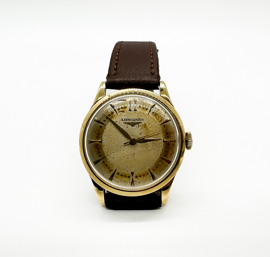 LONGINES. Armbandsur. 18k. Guld.