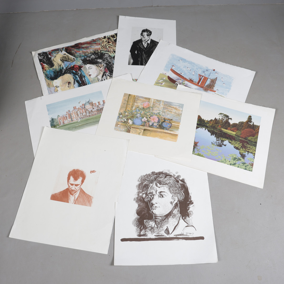 A COLLECTION OF CURWEN PRESS LITHOGRAPHS (QTY).