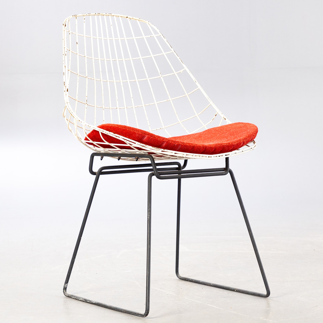 CEES BRAAKMAN. Pastoe, Wire Chair "SM05", Niederlande.