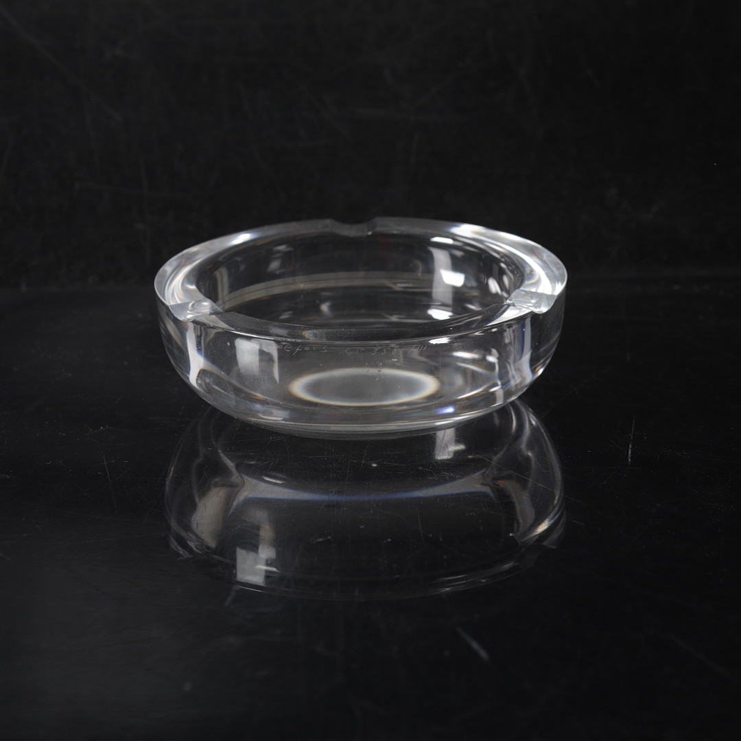 ASKKOPP, glas, Minne från SJ. 1900-tal.