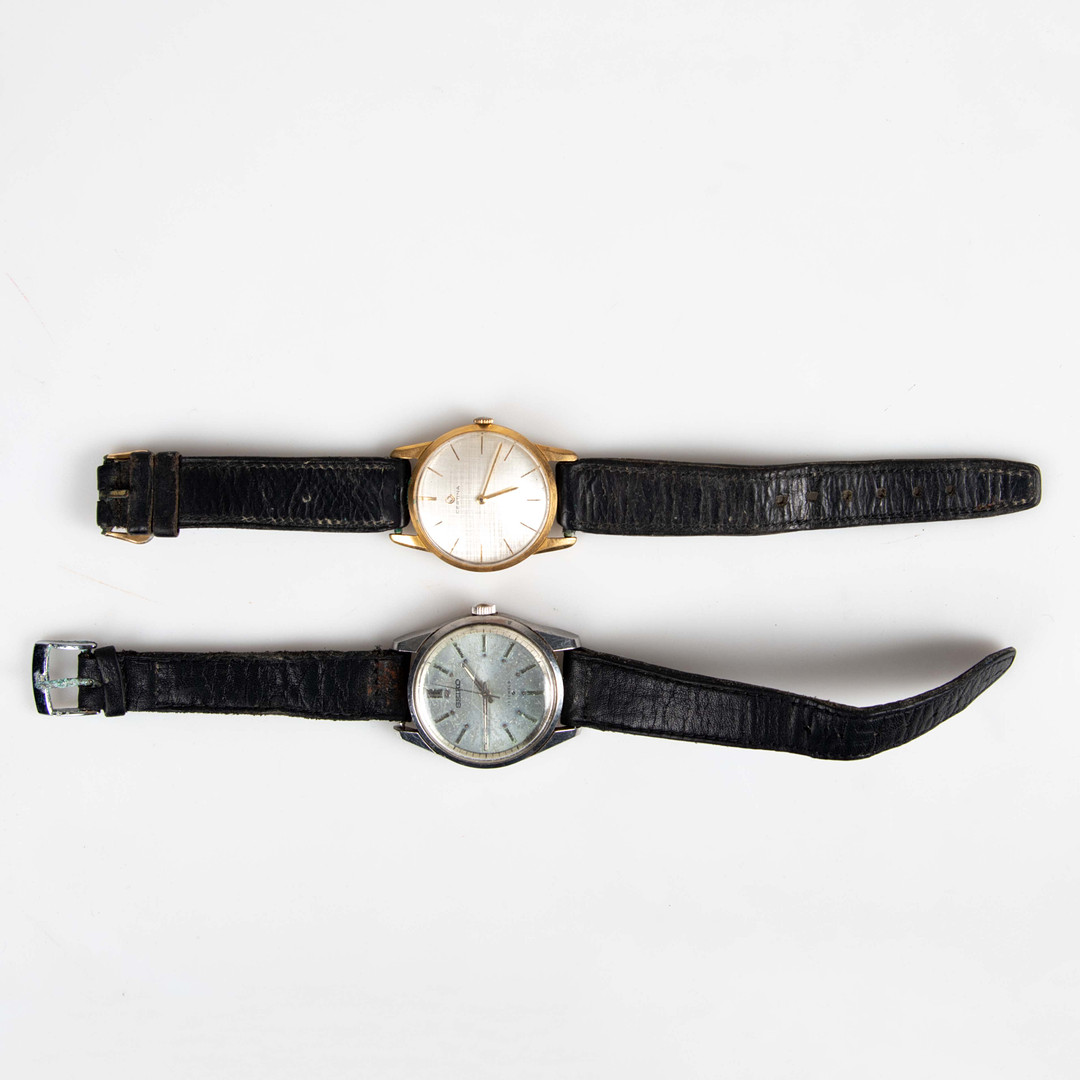 ARMBANDSUR, 2 st Seiko samt Certina, 60-tal.