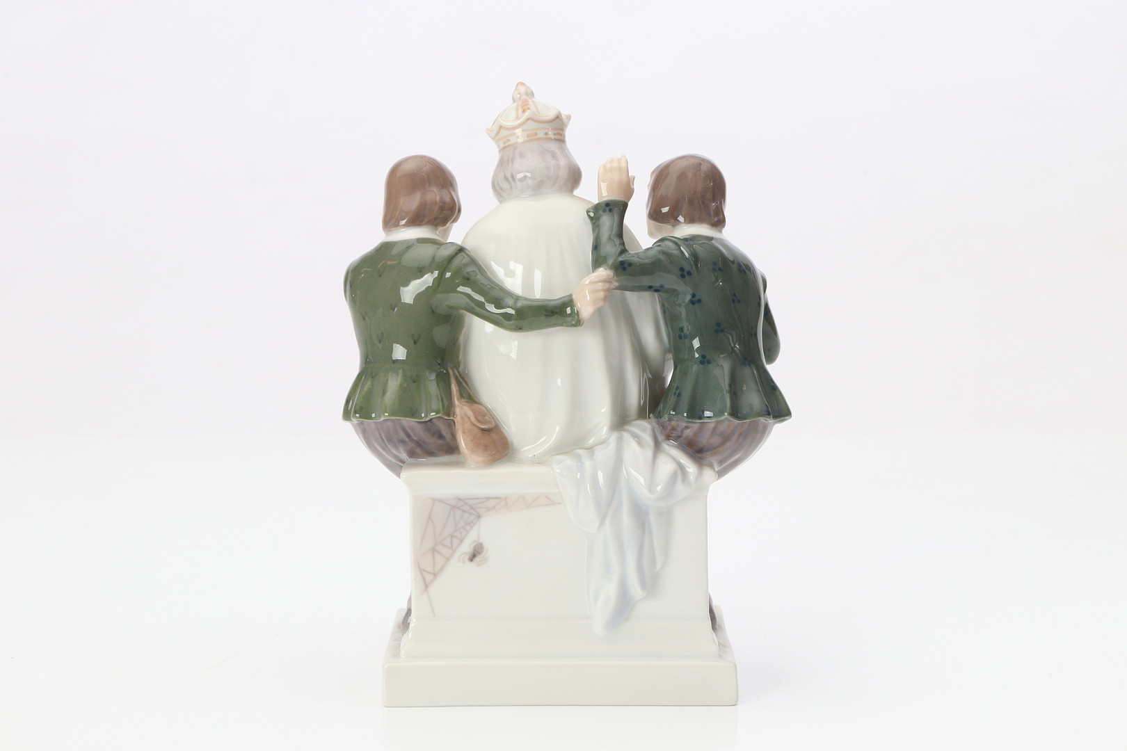 ROYAL COPENHAGEN, FIGURIN. Porslin. Nr 1288. Kejsarens nya kläder.