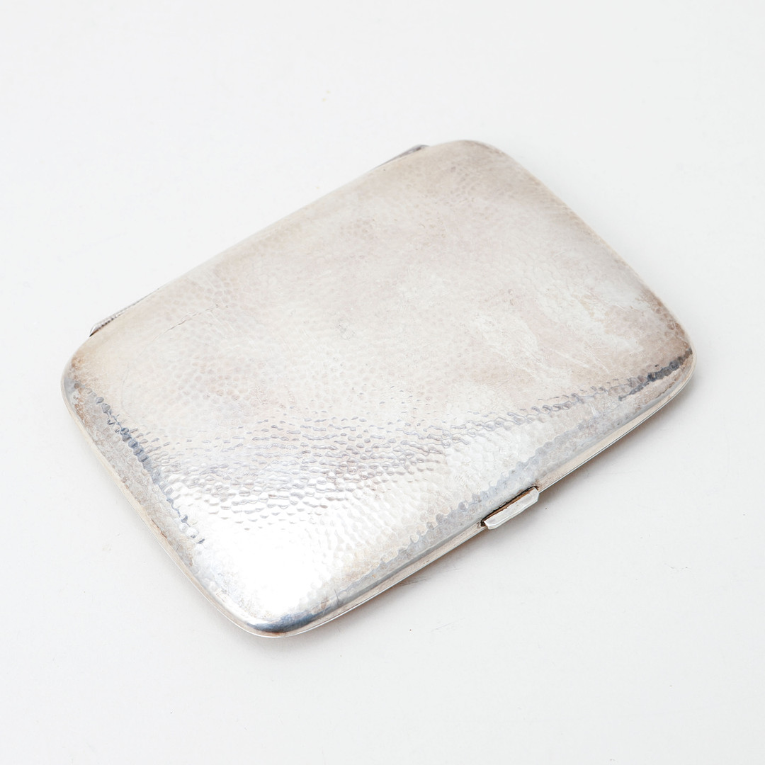 CIGARILLETUI, silver, Göteborg, 1918.