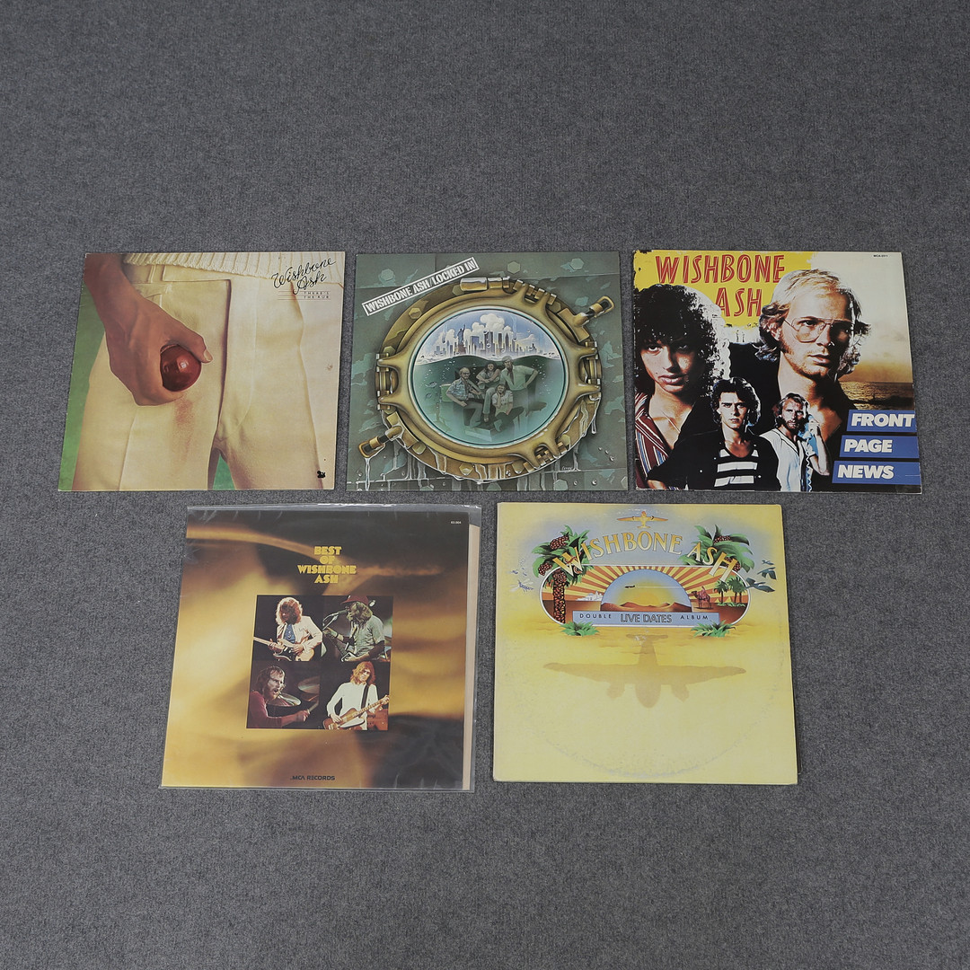 7 LP-SKIVOR, WISHBONE ASH.