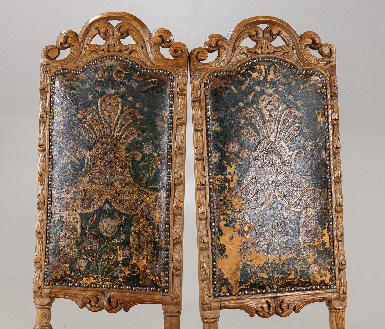 STOLAR, Barockstil, ek, 1700/1800-tal.