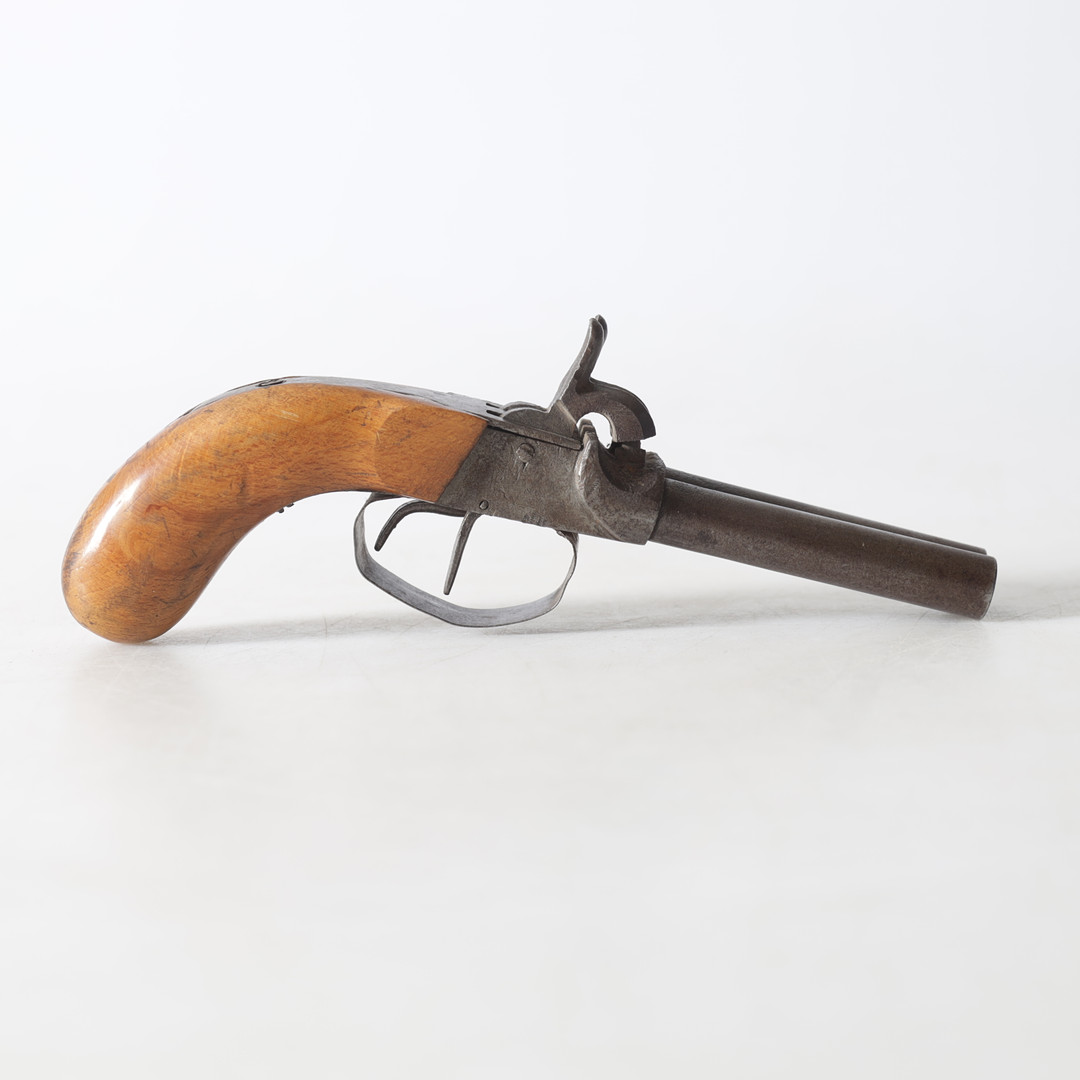 SLAGLÅSPISTOL, s.k. "Vingårdspistol" / "Weinbergpistol", Tyskland, 1800-talets senare del.