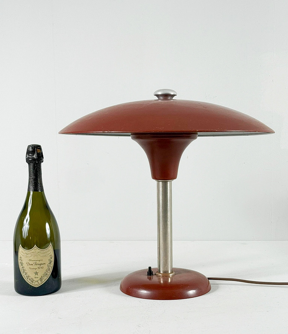 Art Deco Tischlampe von Max Schumacher, Deutschland, 1930er Jahre.