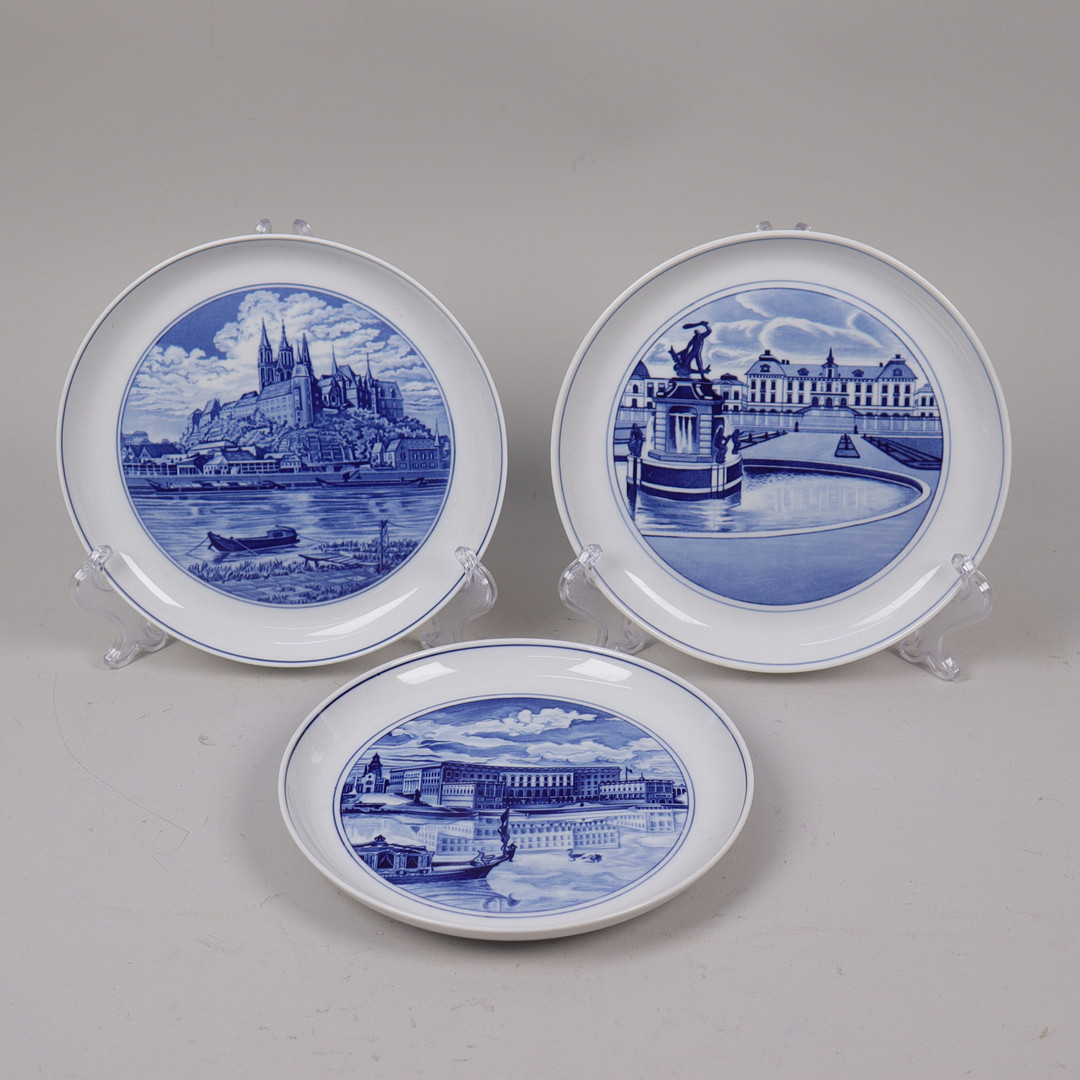 SAMLARTALLRIKAR, Meissen, Tyskland, 1976-1978, 3 st.