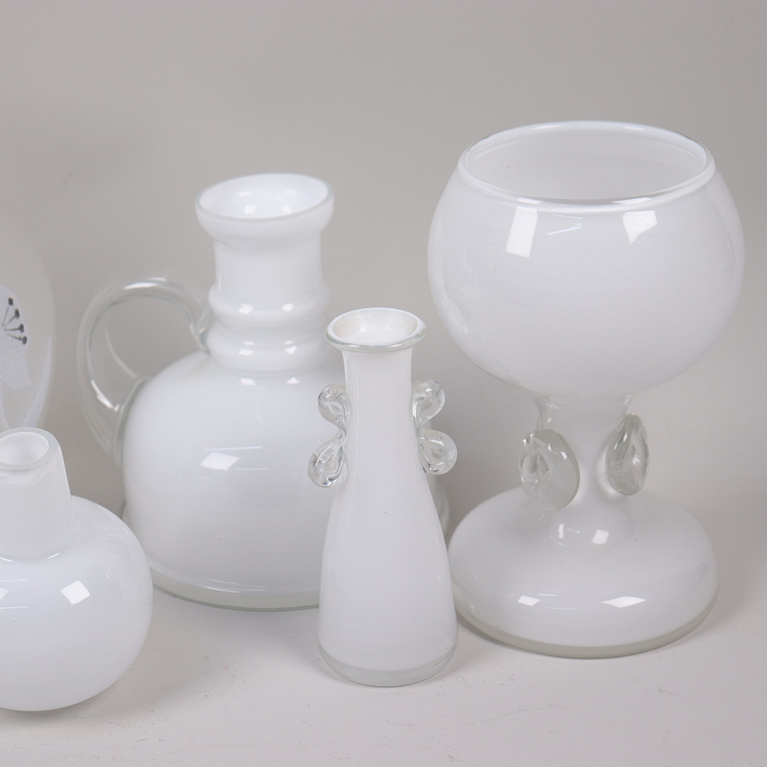 VASER, vitt glas, 6 st.