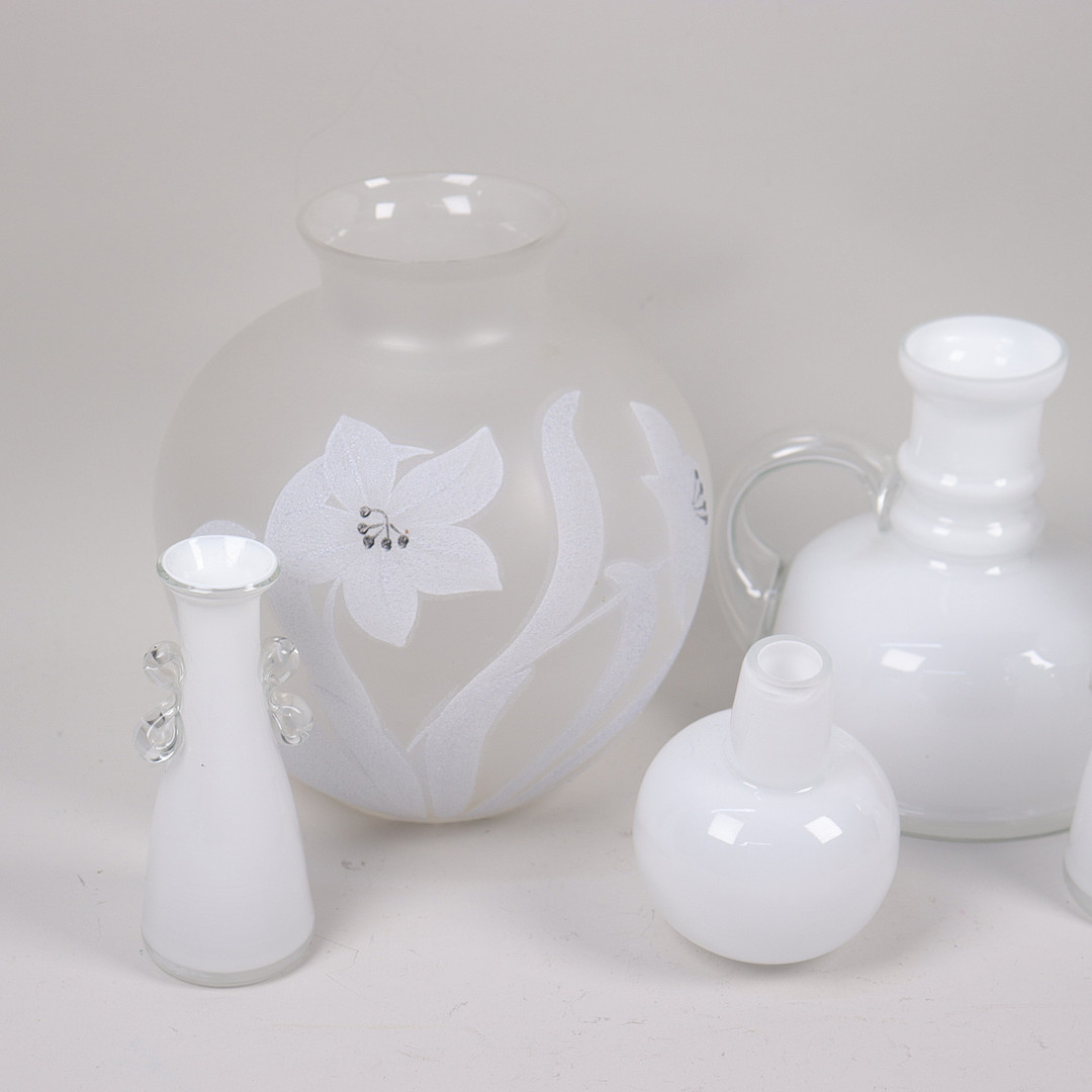 VASER, vitt glas, 6 st.