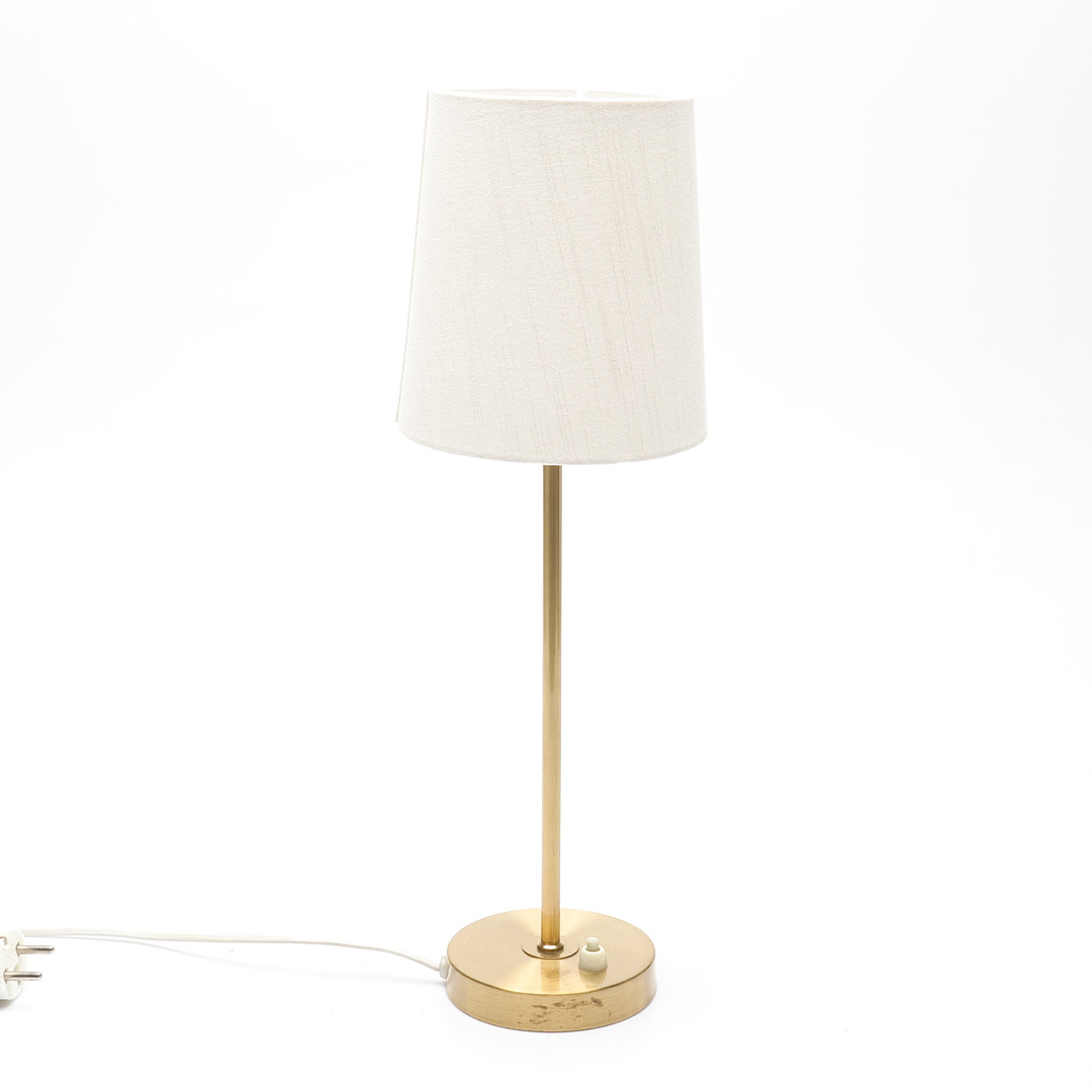 BORDSLAMPA, Borens Borås, mässing.