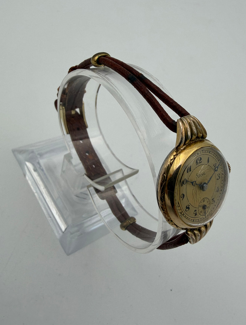 SIDUNA, armbandsur, 1930/40-tal, manuell, gulddouble´, (20 micron).