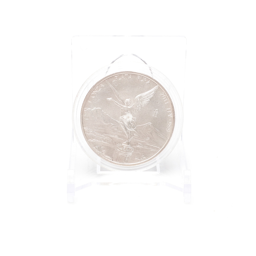 MYNT, finsilver, 1 Onza Plata Pura, Mexico 2012. vikt ca 31g.