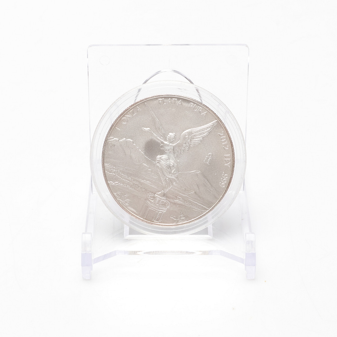 MYNT, finsilver, 1 Onza Plata Pura, Mexico 2011. vikt ca 31g.
