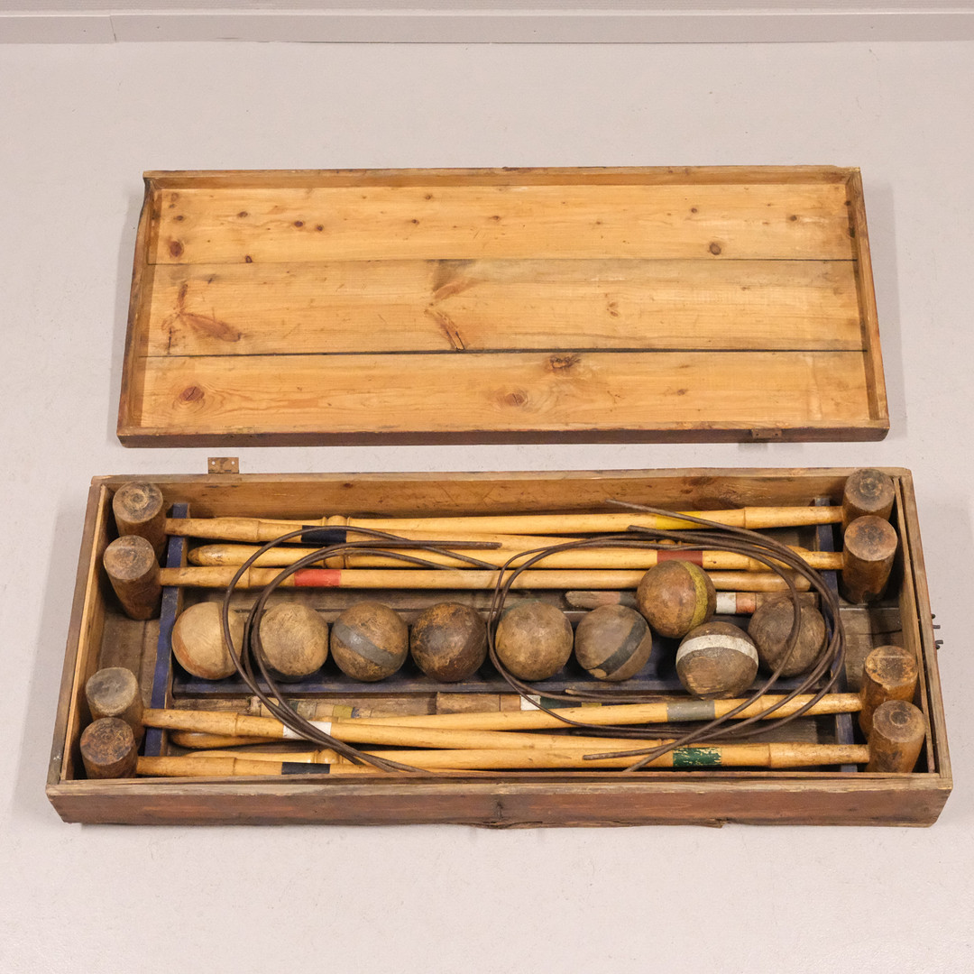 KROCKETSPEL, OMKRING 1900.