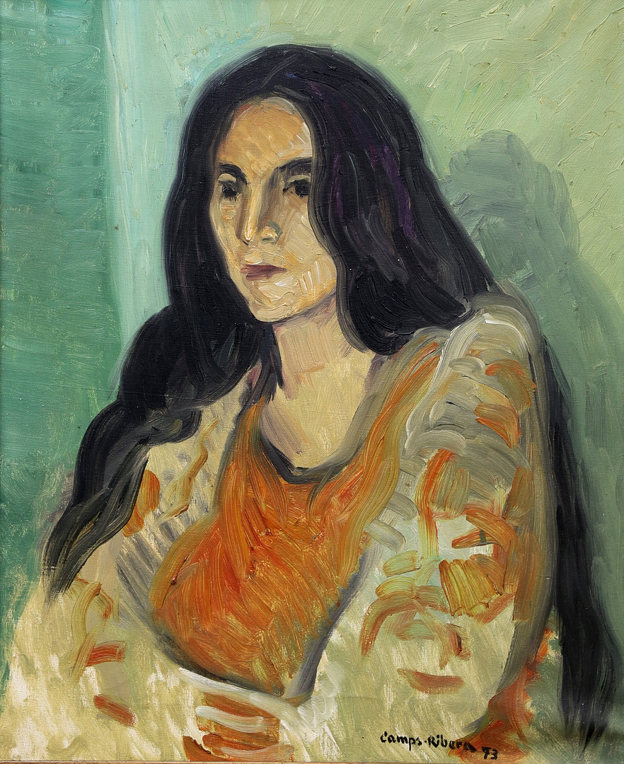 FRANCESC CAMPS RIBERA. "Gitana".