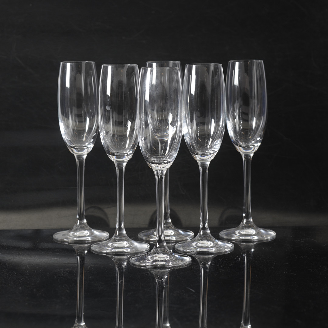 CHAMPAGNEGLAS, 6 st, glas, Spiegelau.
