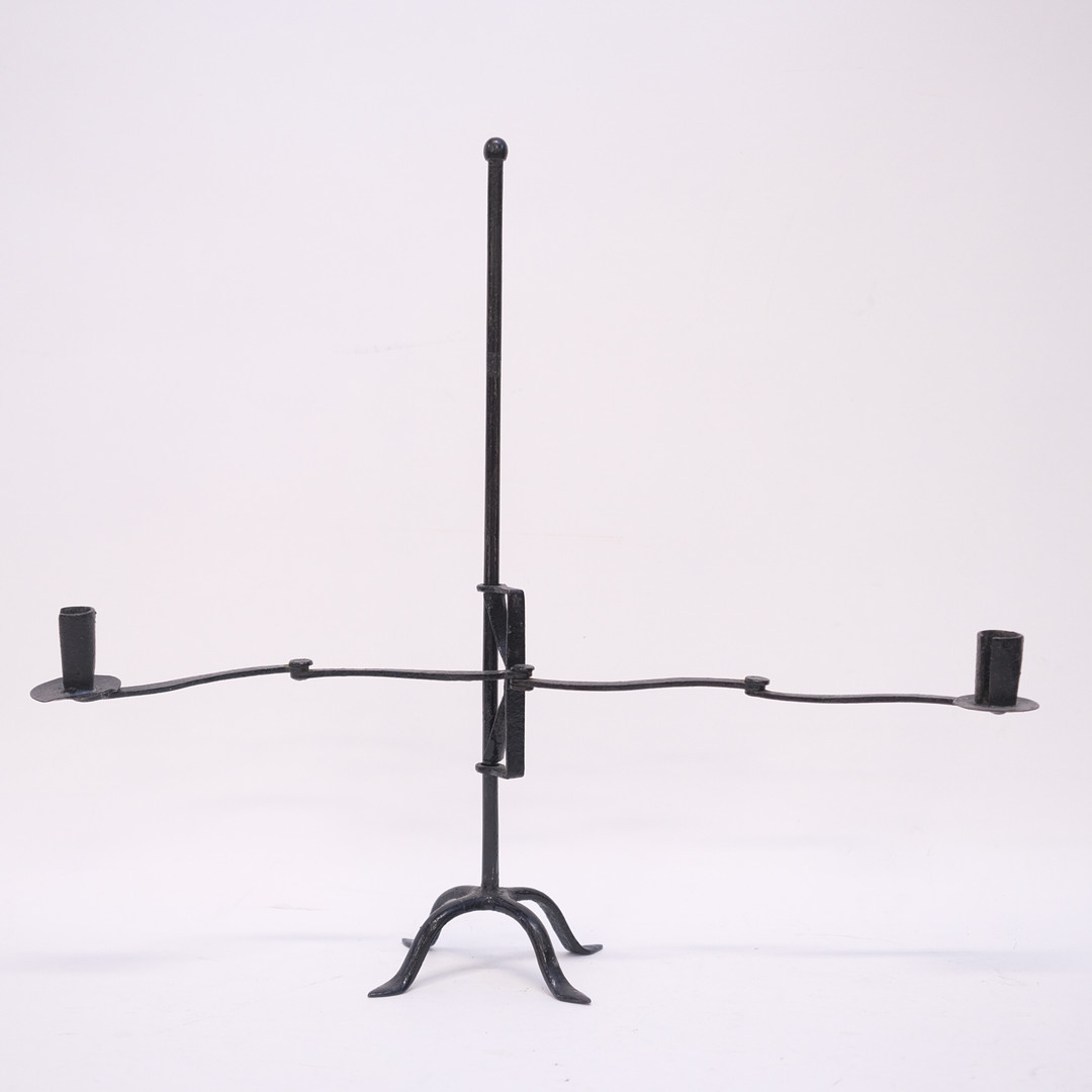 LJUSSTAKE, SMIDE, 1800/1900-TAL.