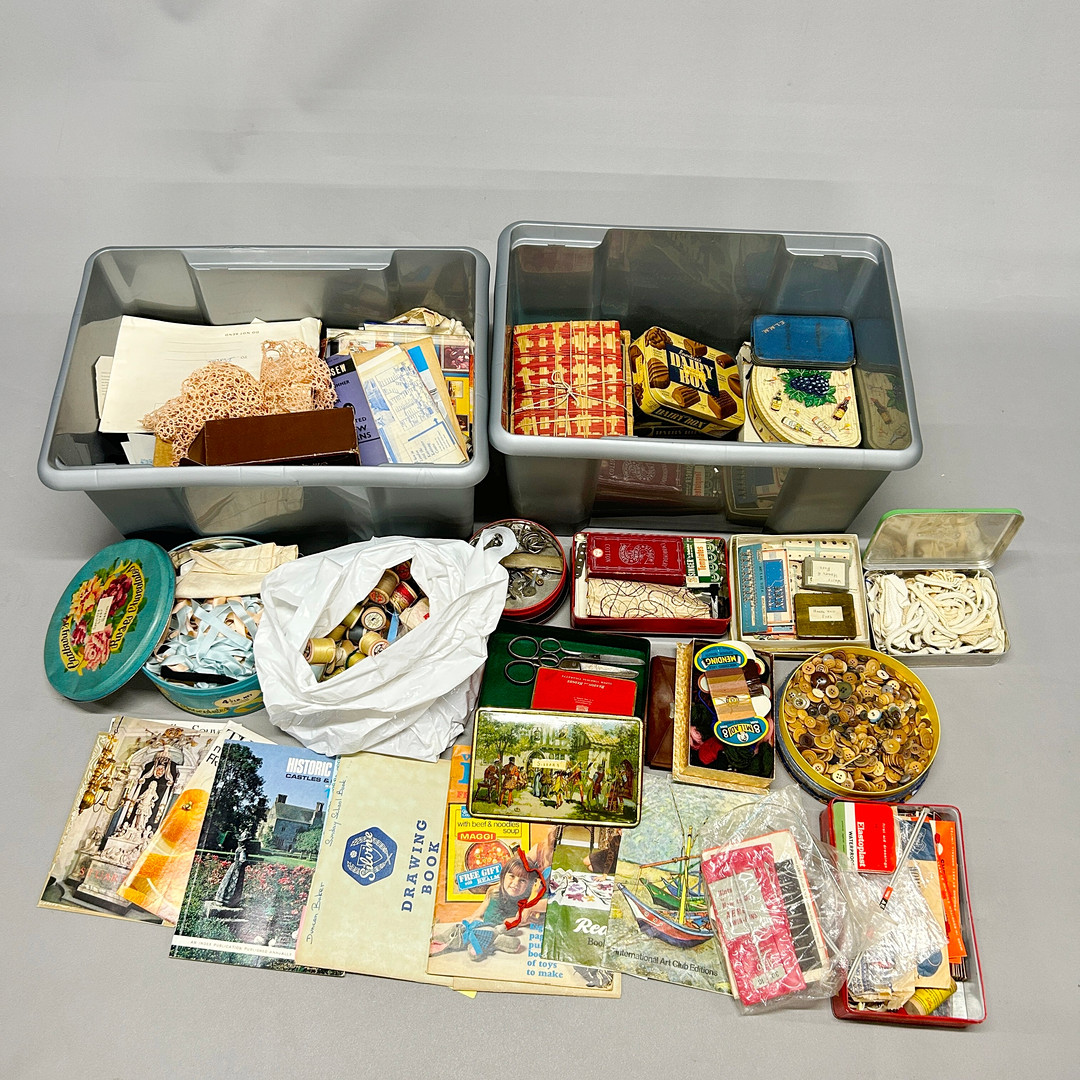 SEWING RELATED MATERIALS, ETC.