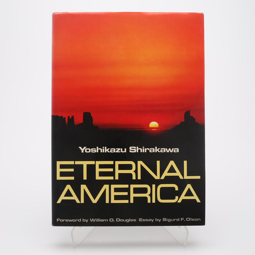 FOTO. DEN JAPANSKE FOTOGRAFEN YOSHIKAZU SHIRAKAWA'S ETERNAL AMERICA I FÖRSTA UPPLAGAN 1975.