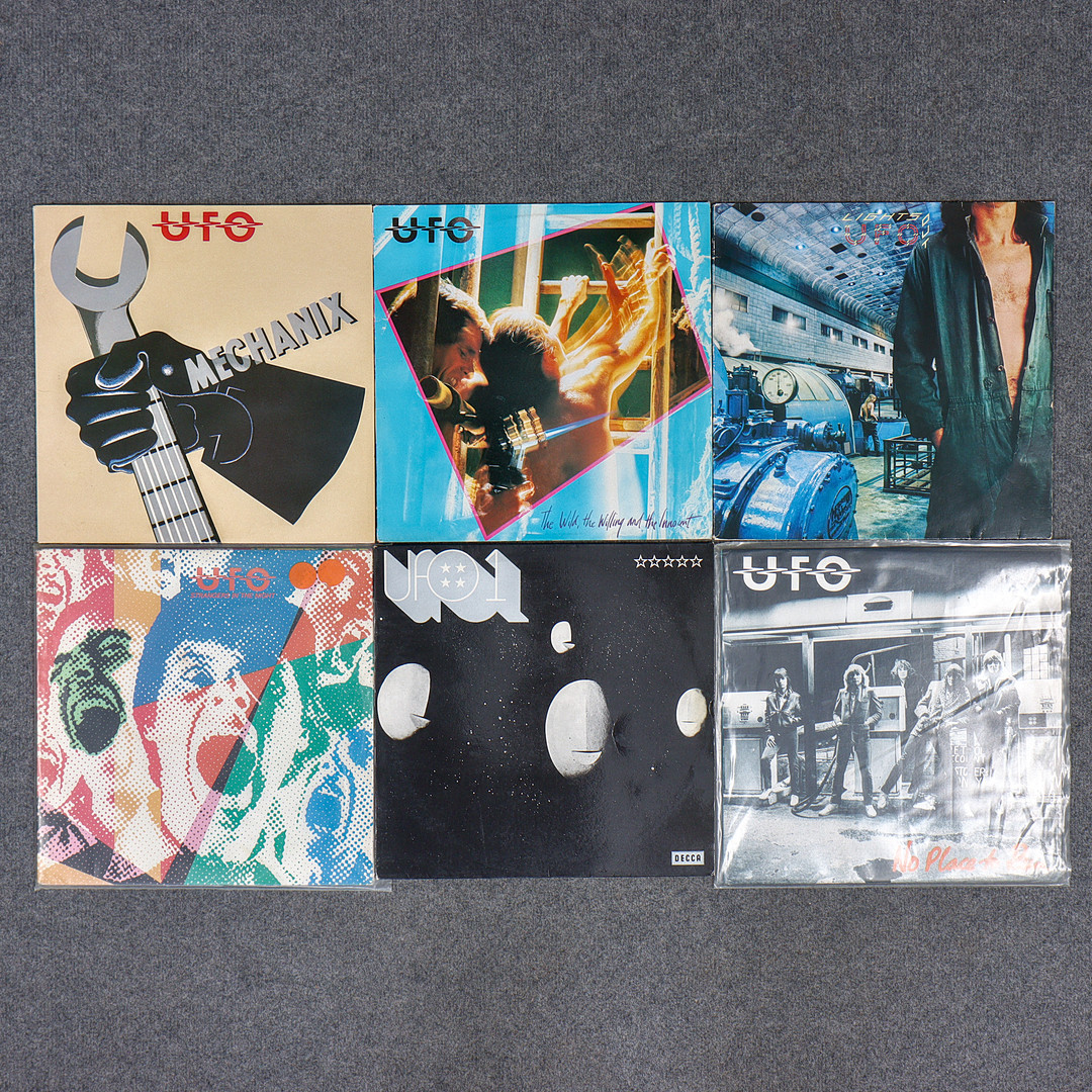 7 LP-SKIVOR, UFO.