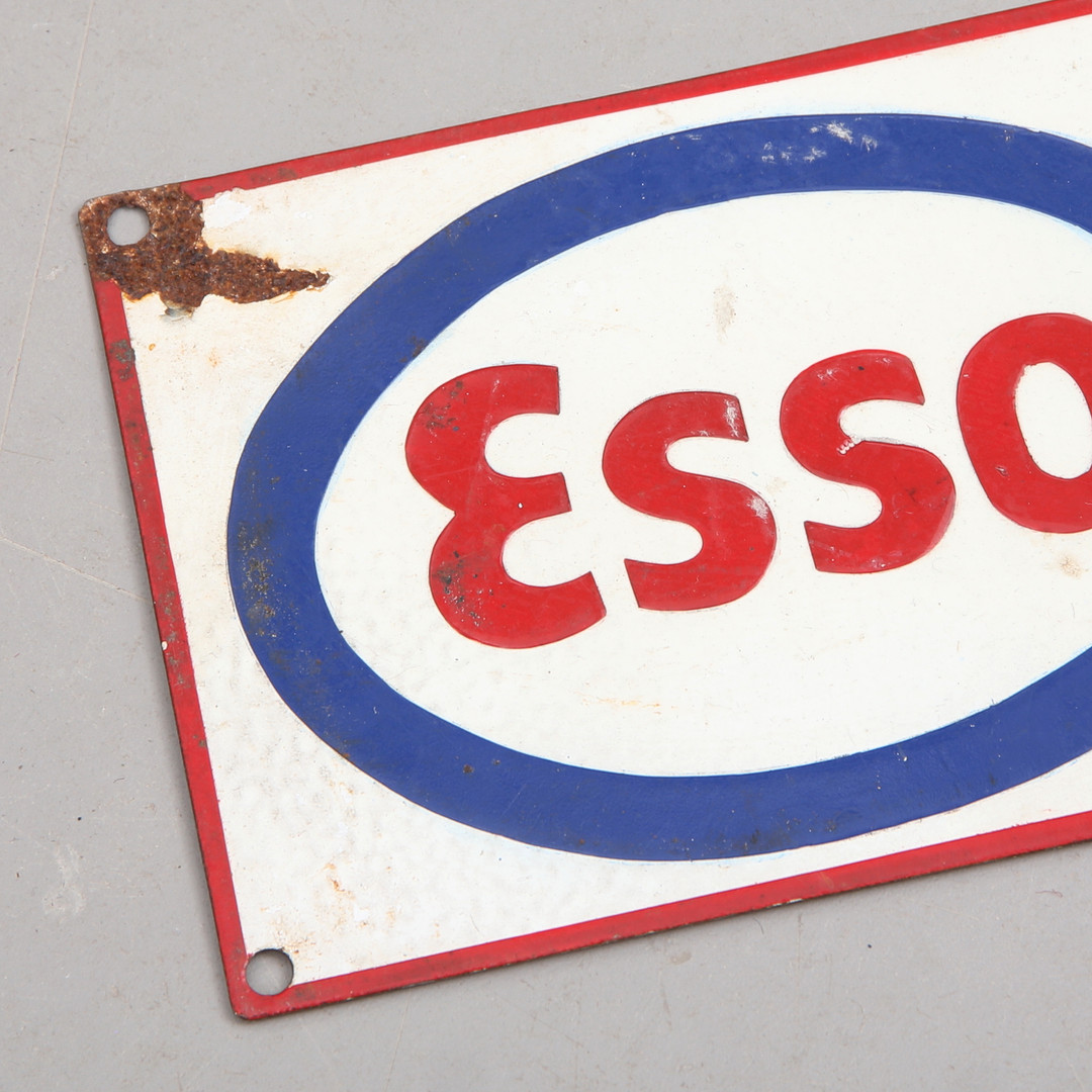 EMALJSKYLTAR, 4 st, BP, Esso, Texaco, VW, 1900-tal.