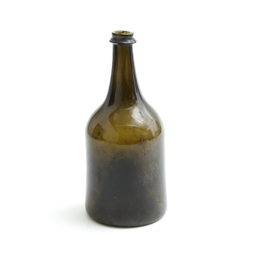 FLASKA, glas, Frankrike, 1700-tal.