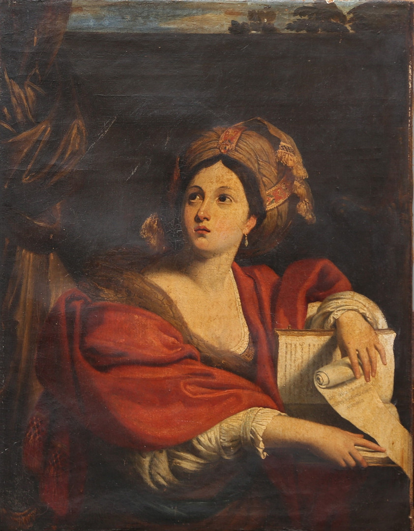 ESCUELA PROBABLEMENTE ITALIANA DEL SIGLO XVIII. The Cumaean Sibyl.