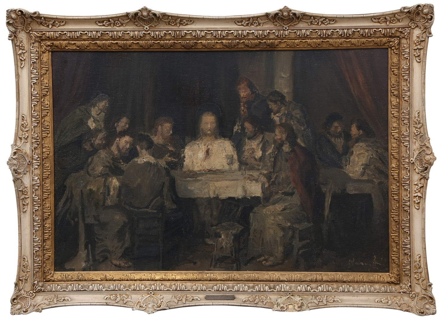 AURÉL NÁRAY. The Last Supper.