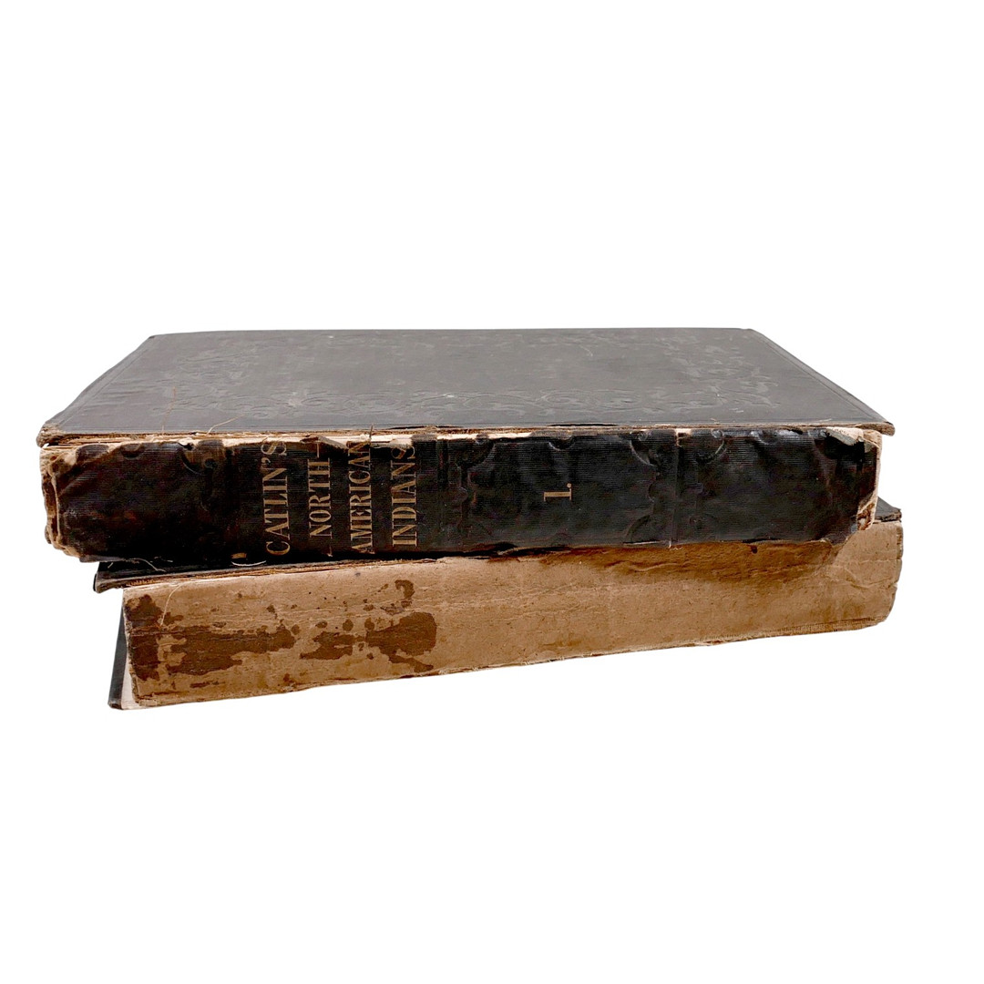 GEORGE CATLIN 'LETTERS AND NOTES ON THE MANNERS, CUSTOMS, AND CONDITION OF THE NORTH AMERICAN INDIANS' IN TWO VOLUMES.