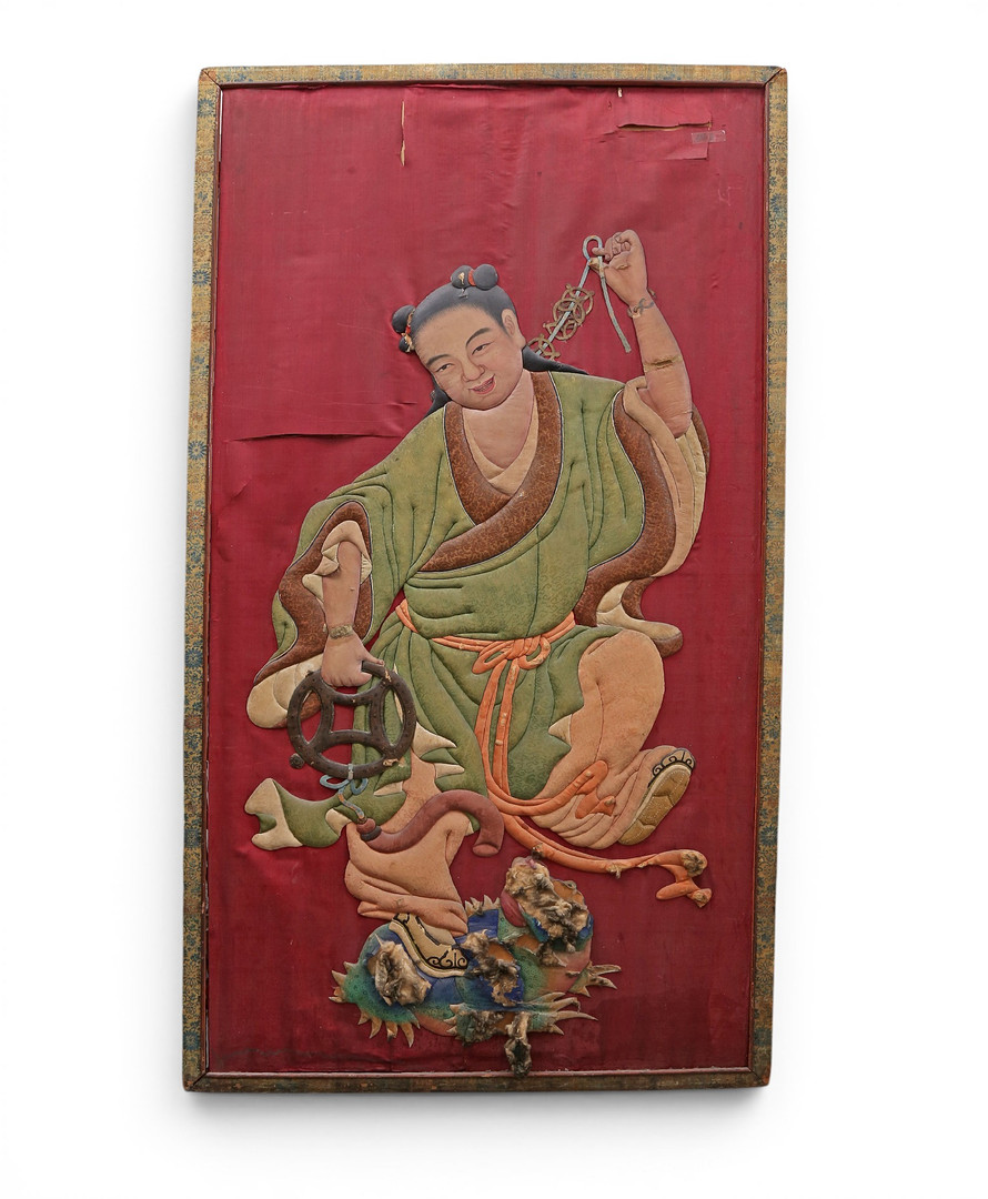 CHINESE SCHOOL, 19TH CENTURY. Deity.