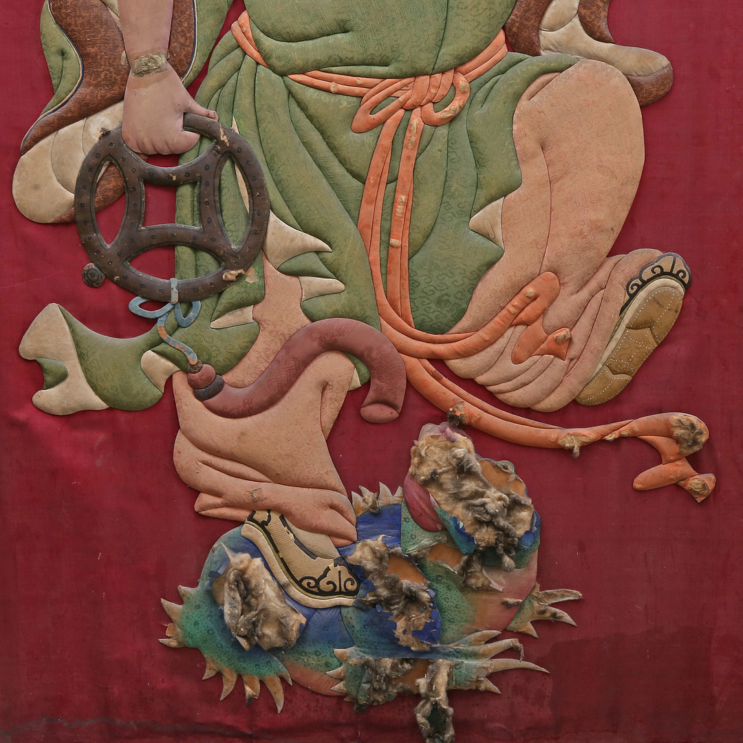 CHINESE SCHOOL, 19TH CENTURY. Deity.