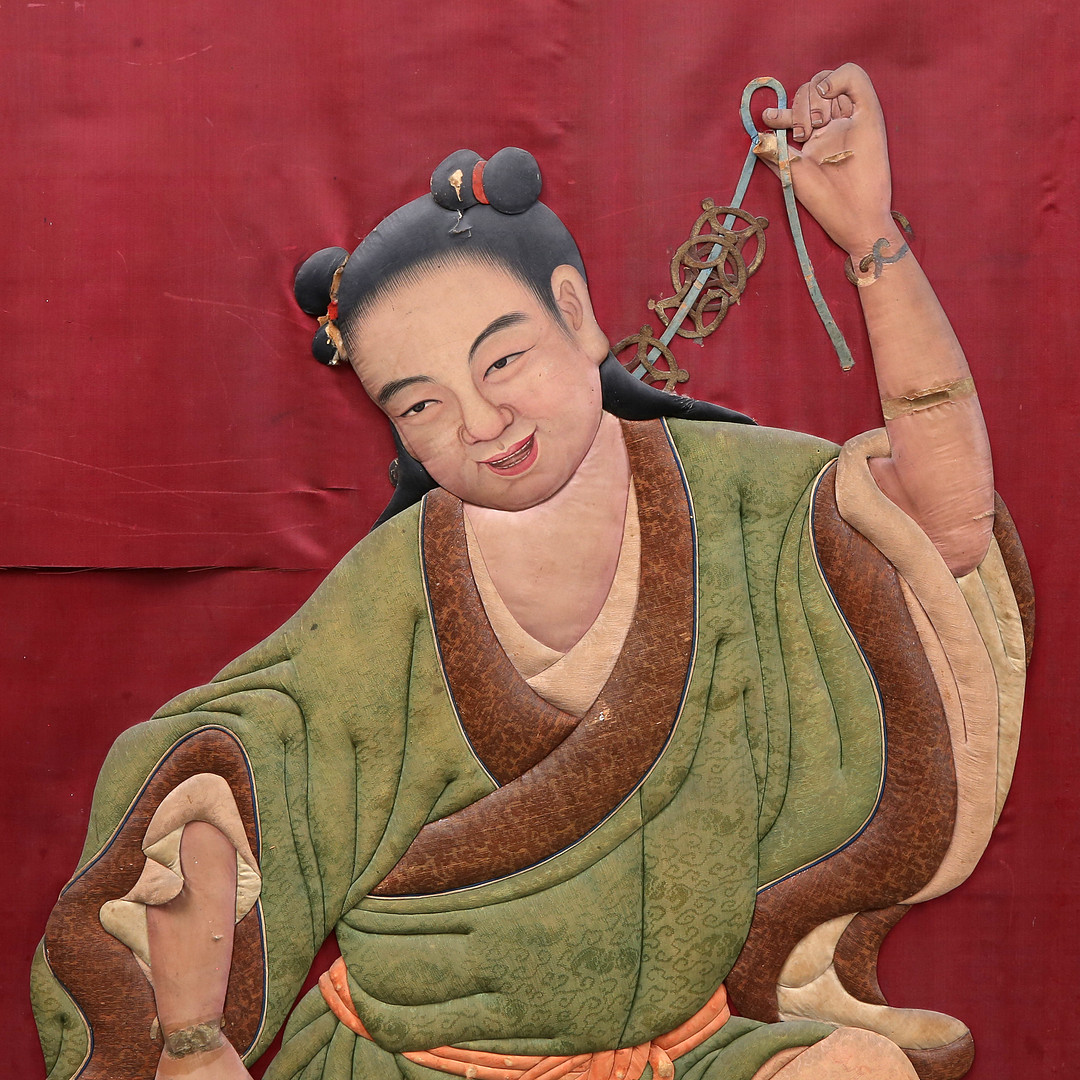 CHINESE SCHOOL, 19TH CENTURY. Deity.