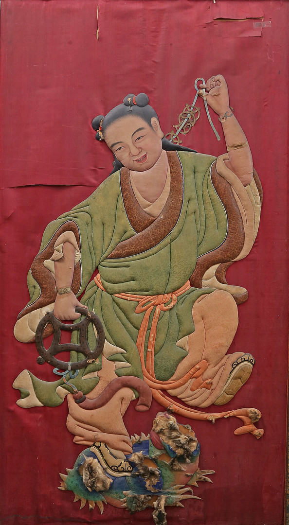 CHINESE SCHOOL, 19TH CENTURY. Deity.