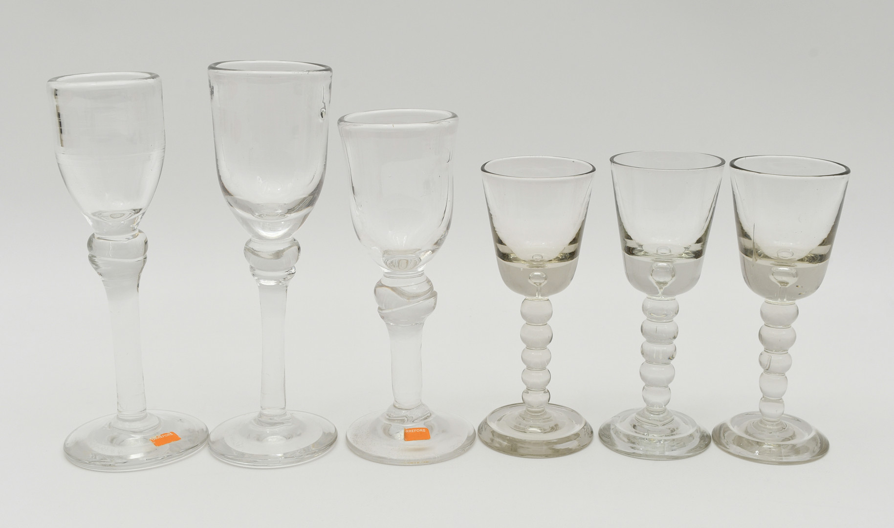 Orrefors 3st / äldre glas 3 st.