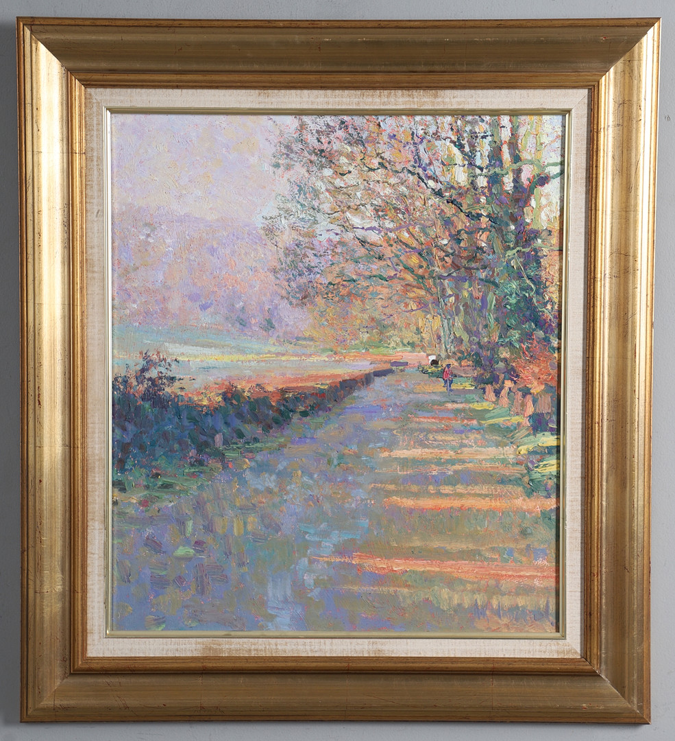 ARTHUR KARL MADERSON (B. 1942). BLAGDON, EARLY AUTUMN.