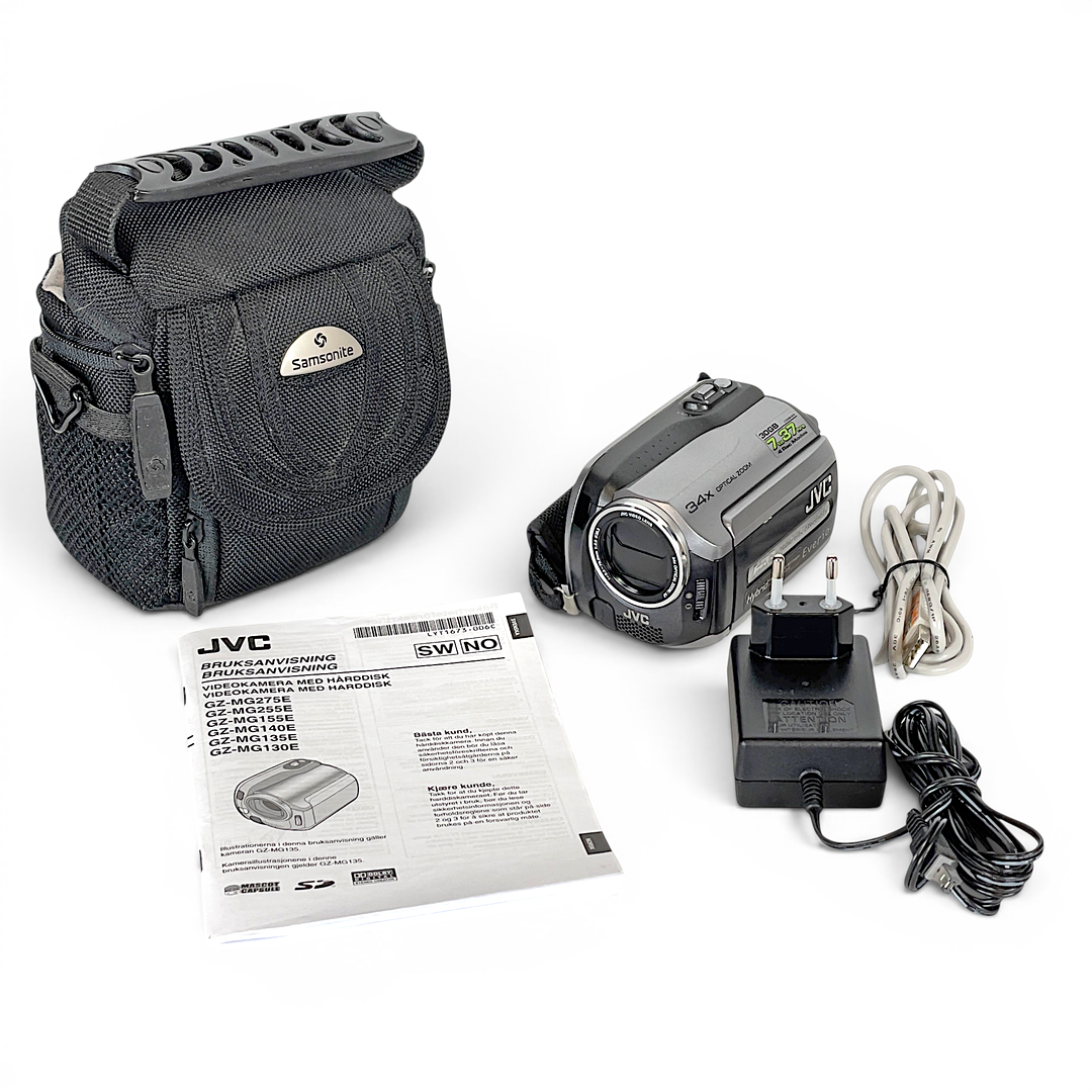 FILMKAMERA, JVC Everio GZ-MG130E.