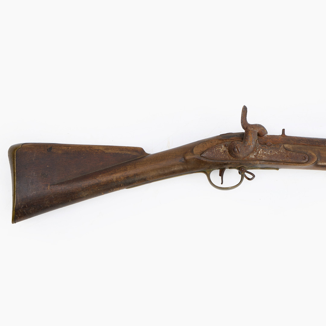 SUBSIDIEGEVÄR, omändrad till slaglås m/1851.