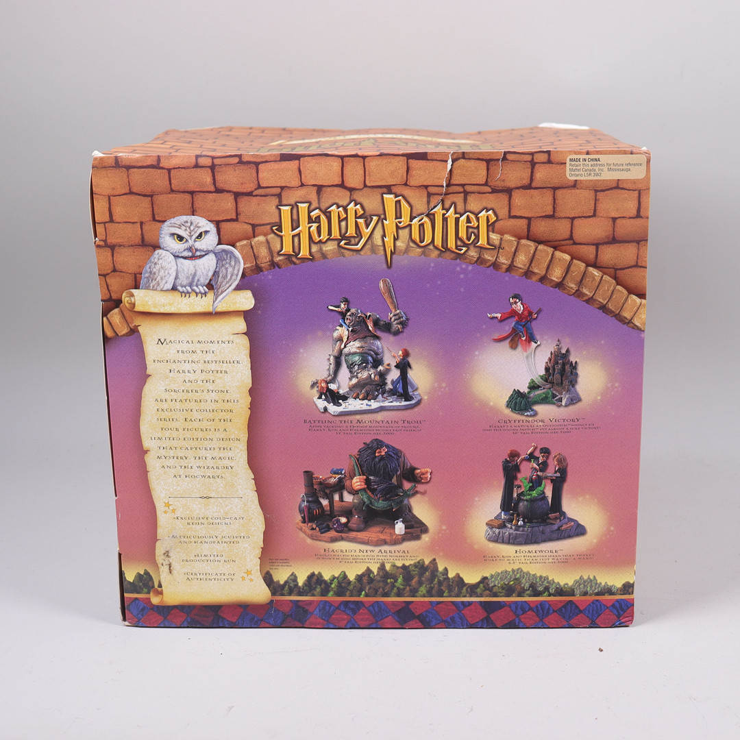 HARRY POTTER, Matell, "Battling the Mountain Troll", limited edition.
