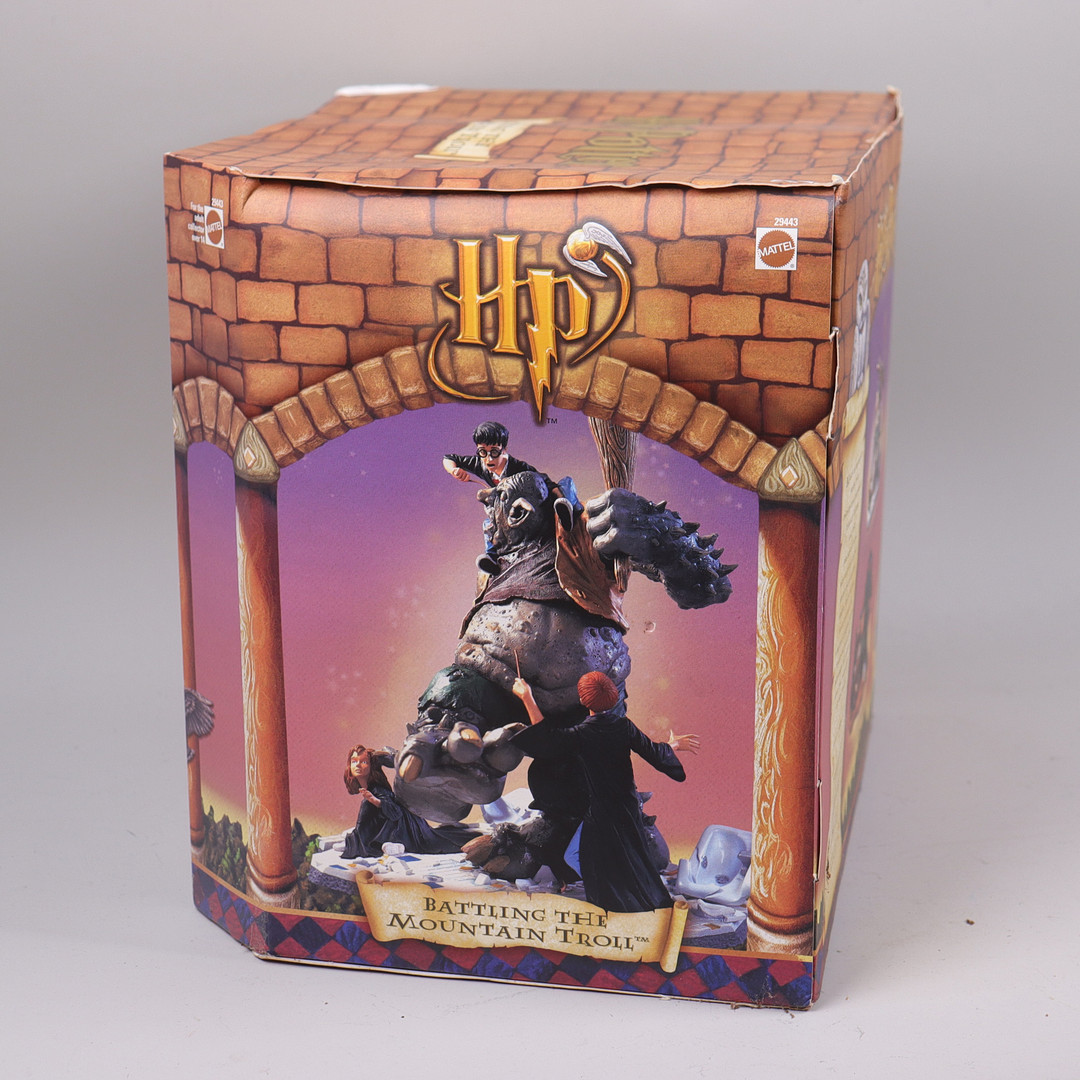 HARRY POTTER, Matell, "Battling the Mountain Troll", limited edition.