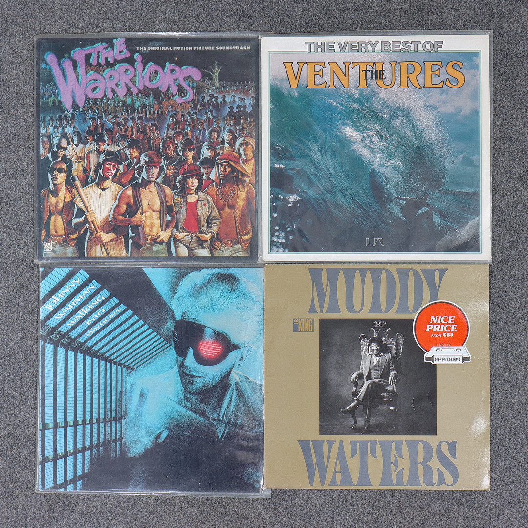 20 LP-SKIVOR, EURYTHMICS, JACK THE LAD, THE WARRIORS, PROCOL HARUM, WILMER X, MIKAEL WIEHE M.M.