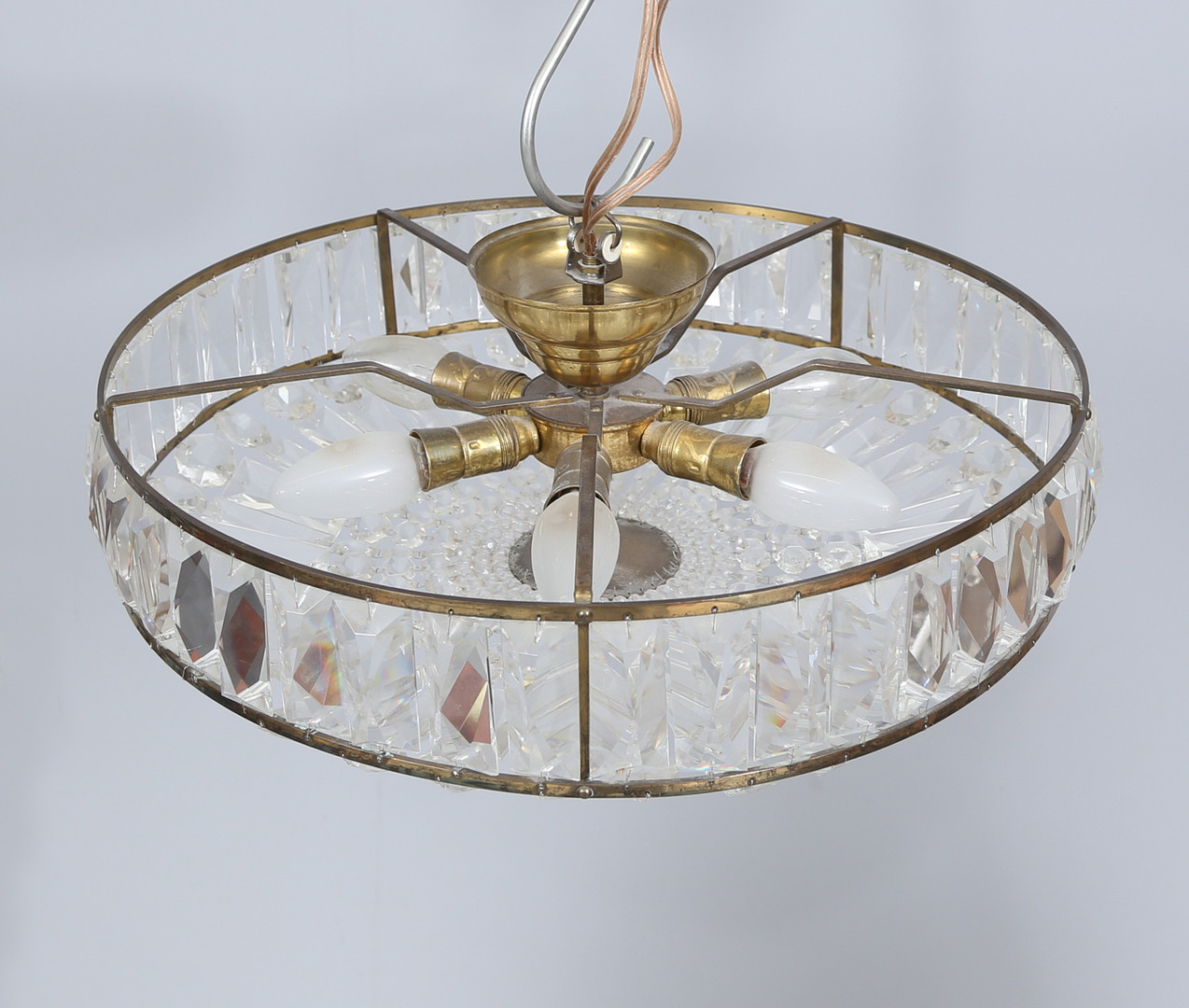 TAKPLAFOND med prismor, 1900-tal.